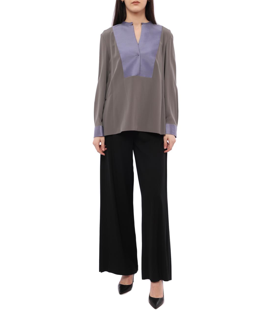 EMPORIO ARMANI Серая блузы, фото 2