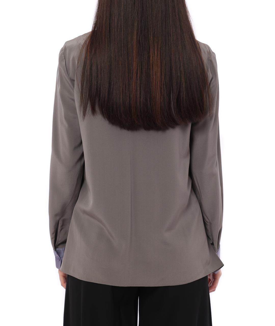 EMPORIO ARMANI Серая блузы, фото 5