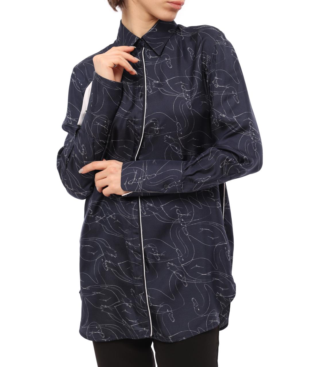 VICTORIA BECKHAM Синяя рубашка, фото 4