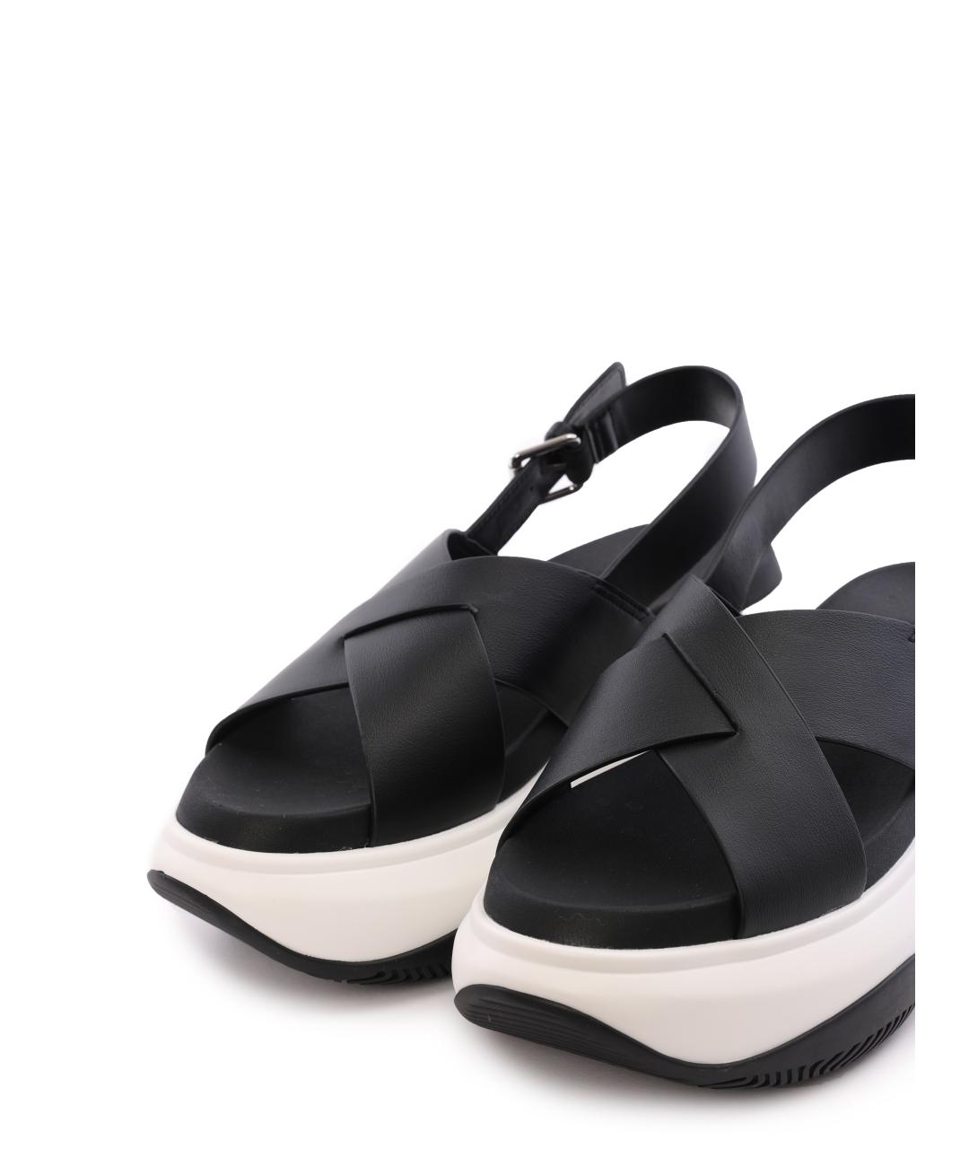 LIU JO Черные сандалии, фото 2