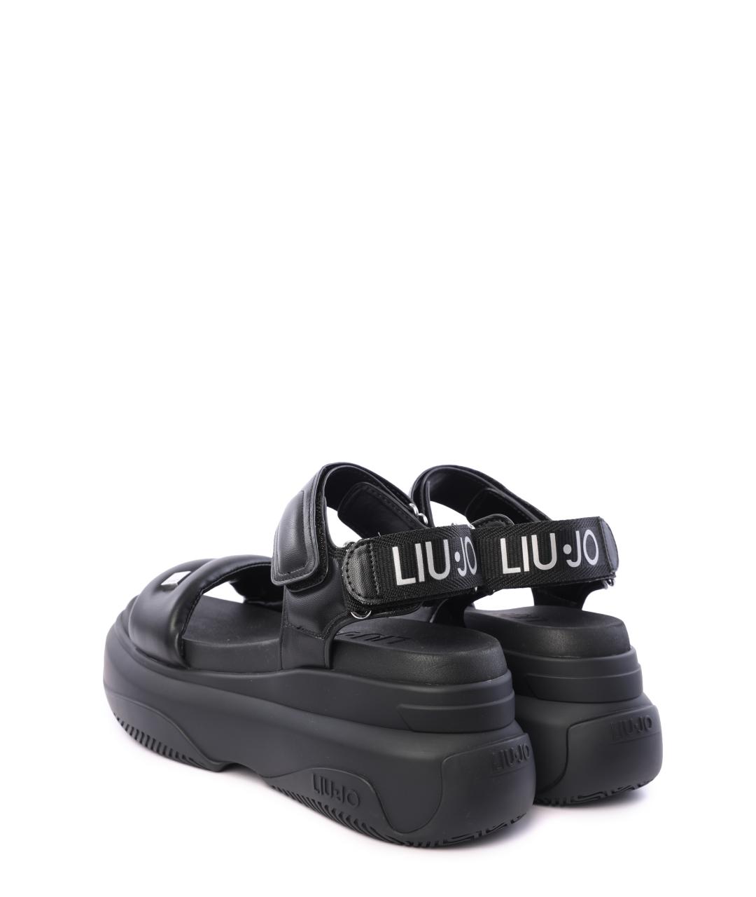 LIU JO Черные сандалии, фото 7
