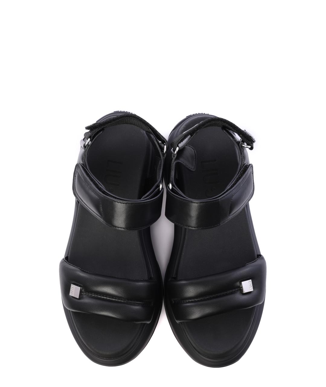 LIU JO Черные сандалии, фото 6