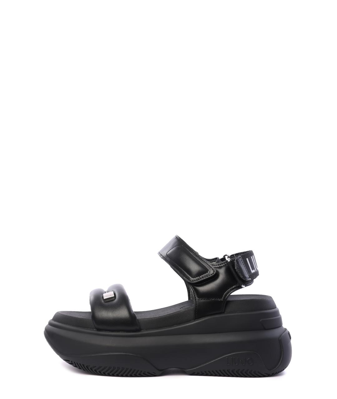 LIU JO Черные сандалии, фото 9