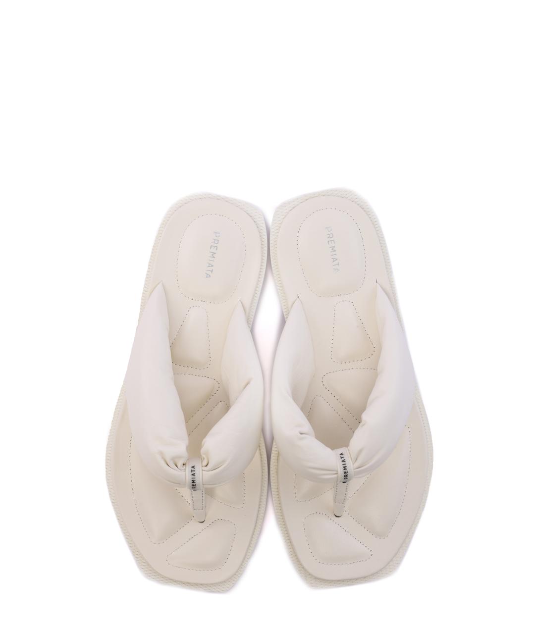 PREMIATA Белые шлепанцы, фото 3