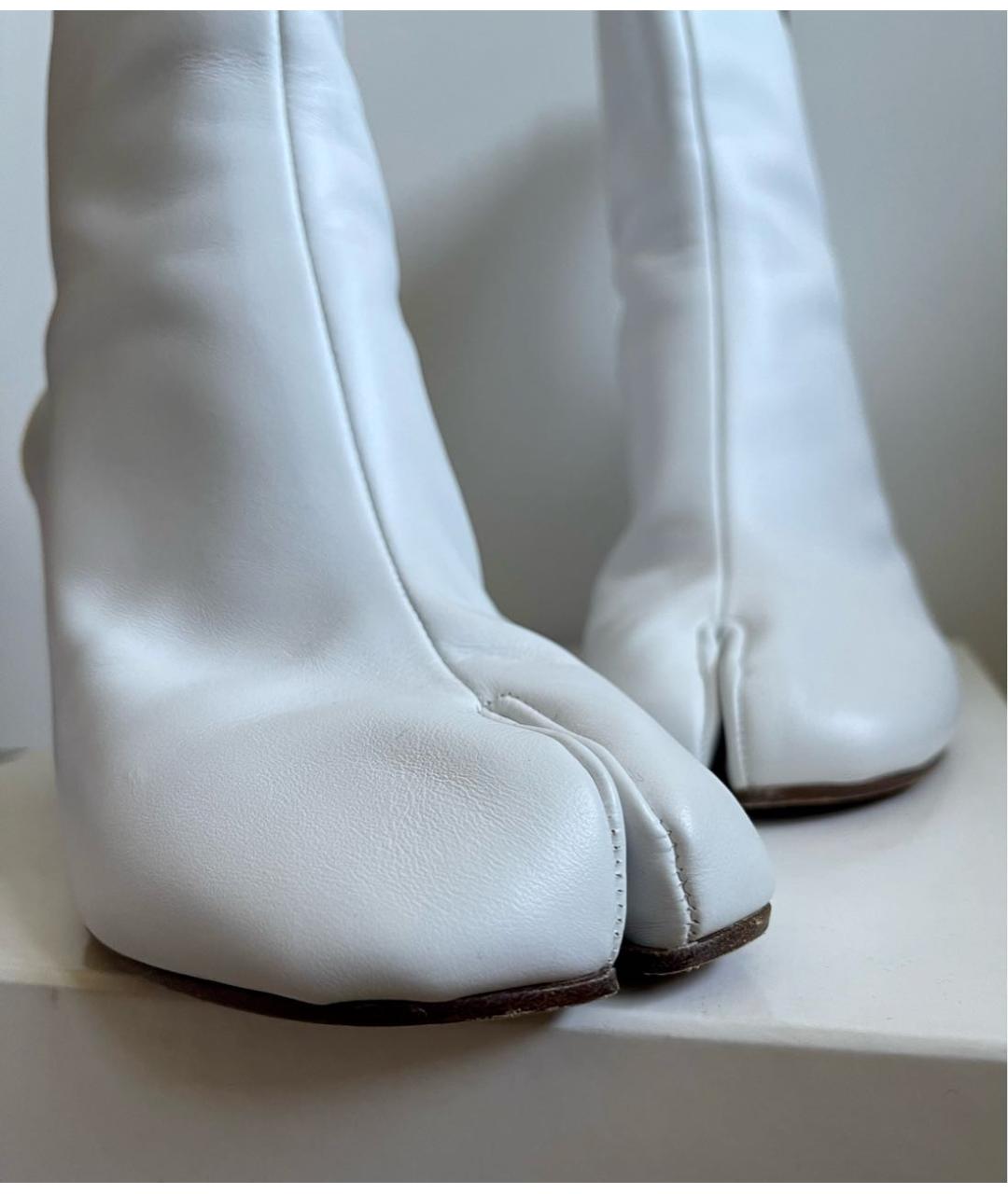 White clearance margiela boots