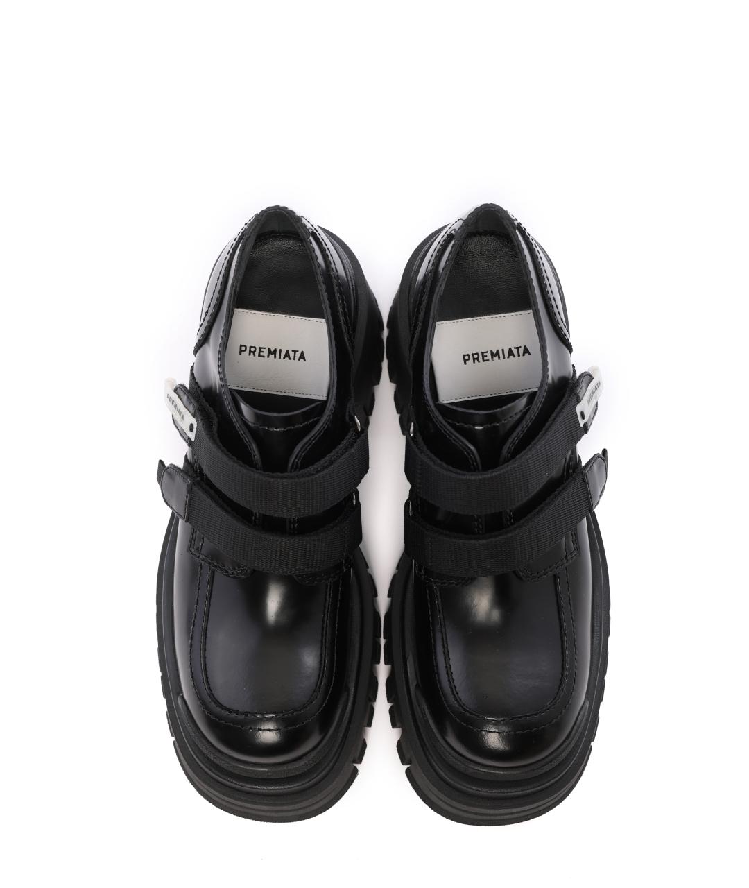 PREMIATA Черные кожаные лоферы, фото 4