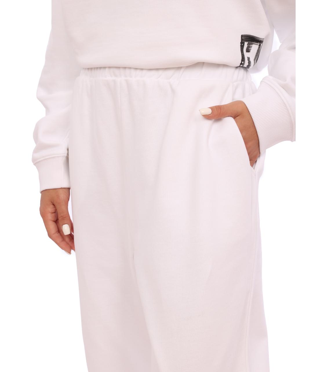 HUGO BOSS Белые брюки широкие, фото 4