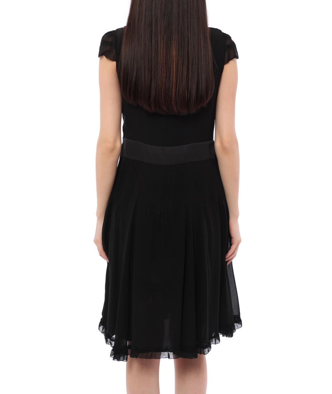 EMPORIO ARMANI Черное вечернее платье, фото 5