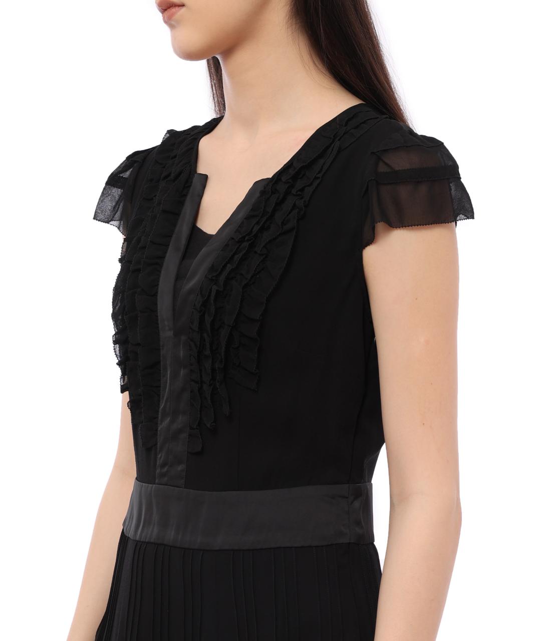 EMPORIO ARMANI Черное вечернее платье, фото 3