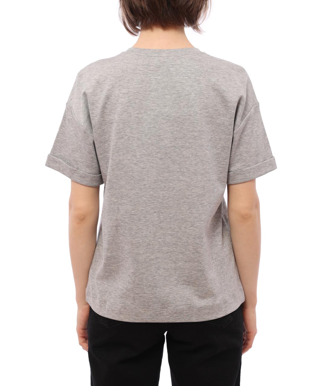 PESERICO Серая футболка, фото 5