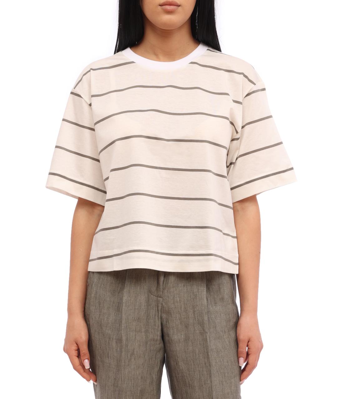 PESERICO Белая футболка, фото 6