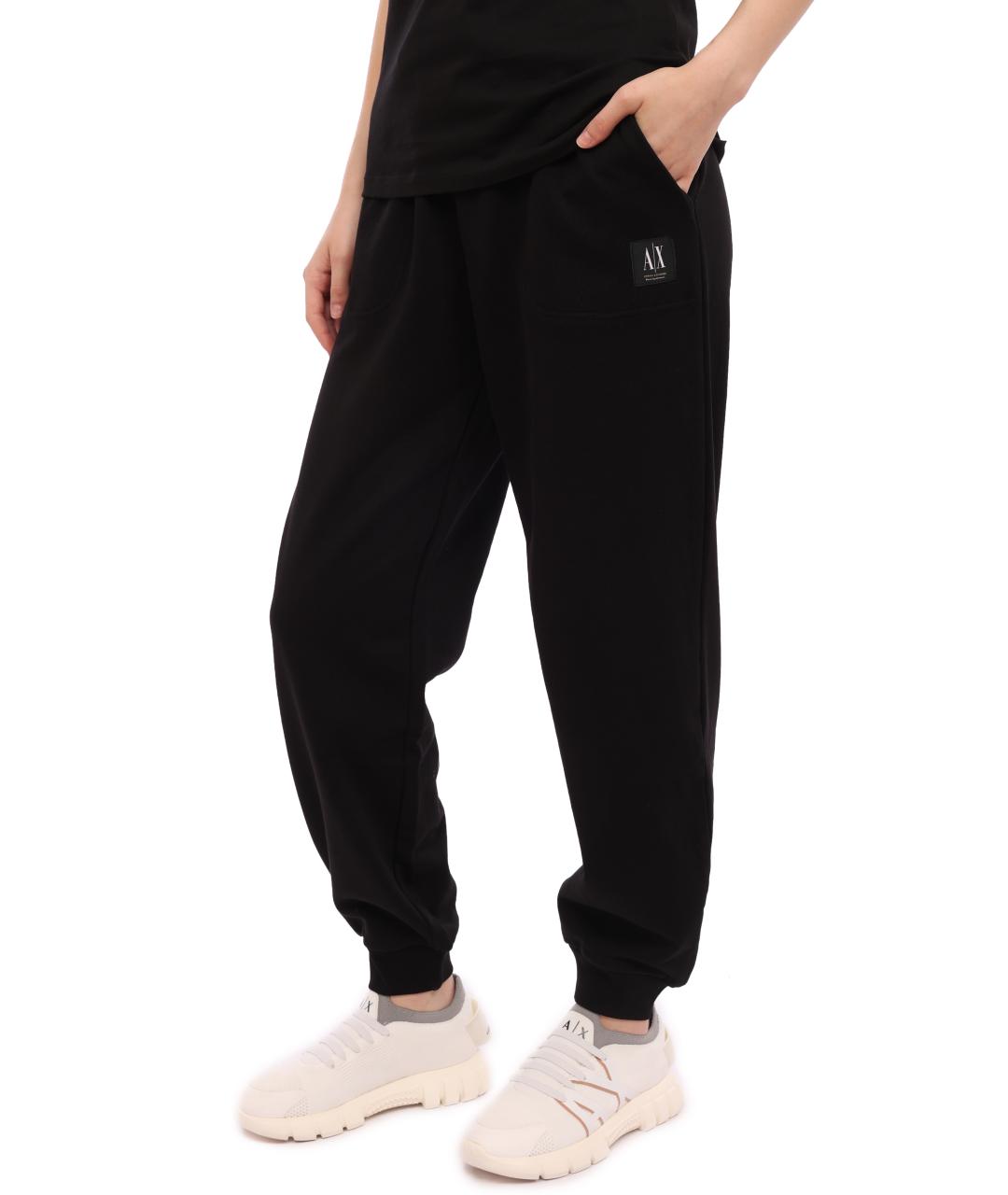 ARMANI EXCHANGE Черные спортивные брюки и шорты, фото 4