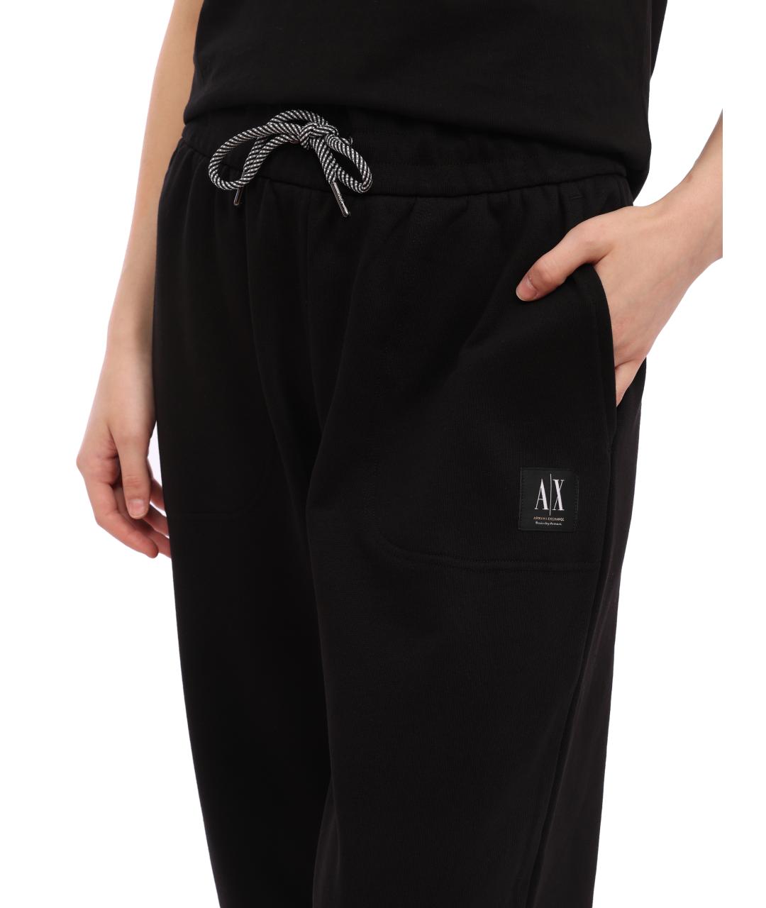 ARMANI EXCHANGE Черные спортивные брюки и шорты, фото 6