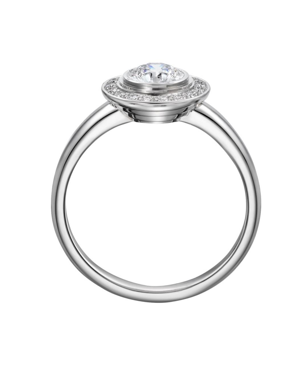 CARTIER Белое платиновое кольцо, фото 2