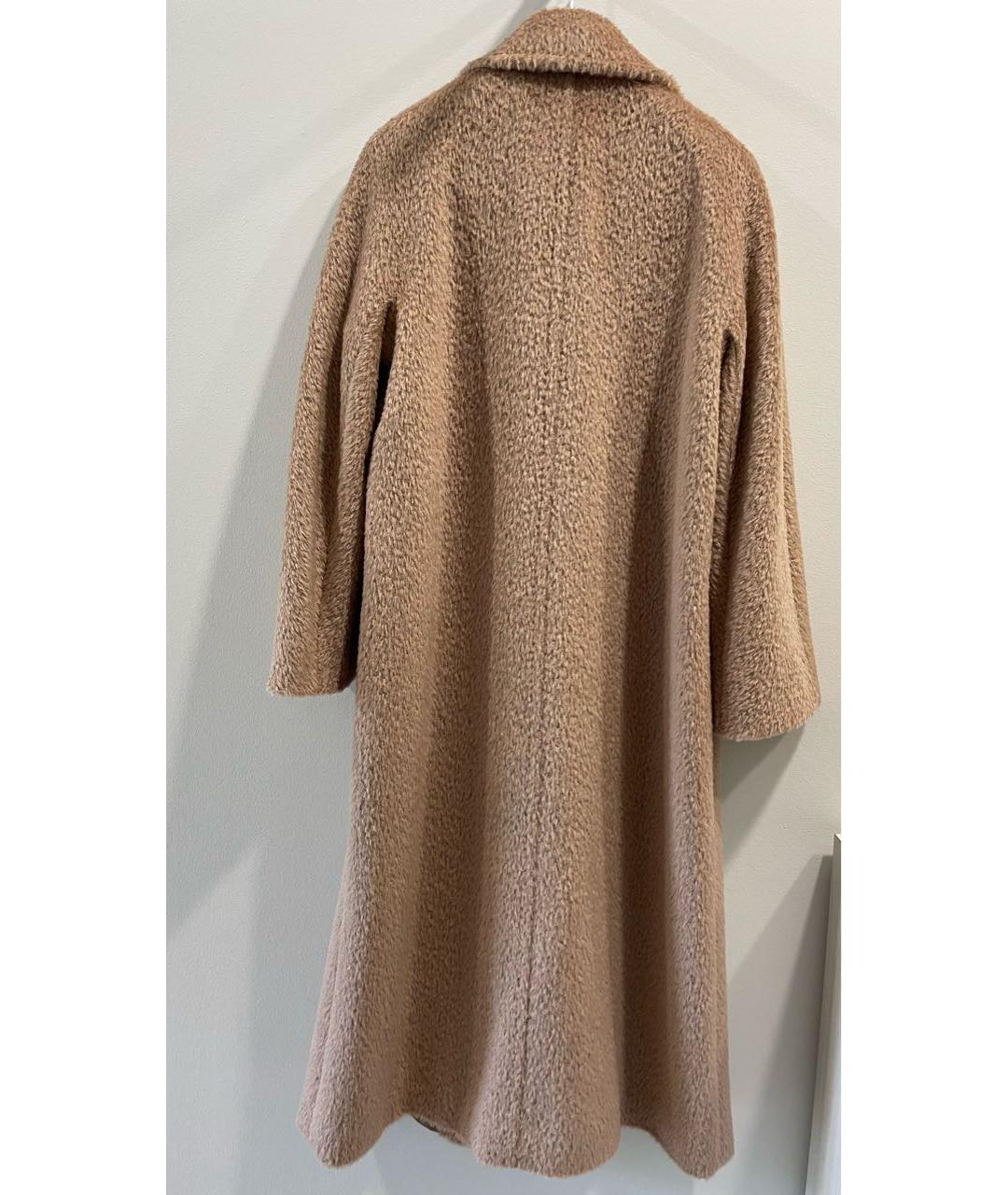 MAX MARA STUDIO Бежевое шерстяное пальто, фото 2