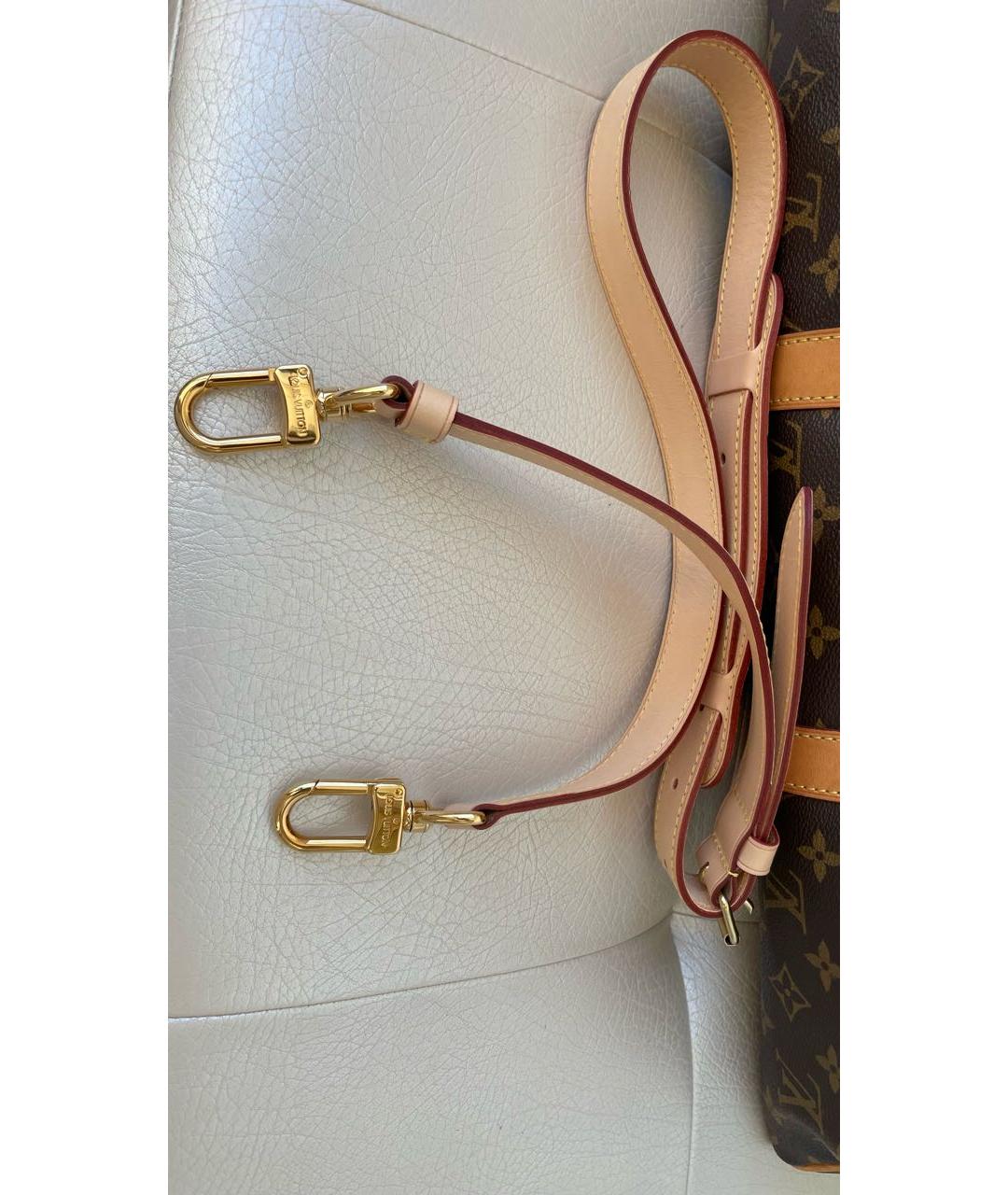 LOUIS VUITTON Кожаная дорожная/спортивная сумка, фото 7