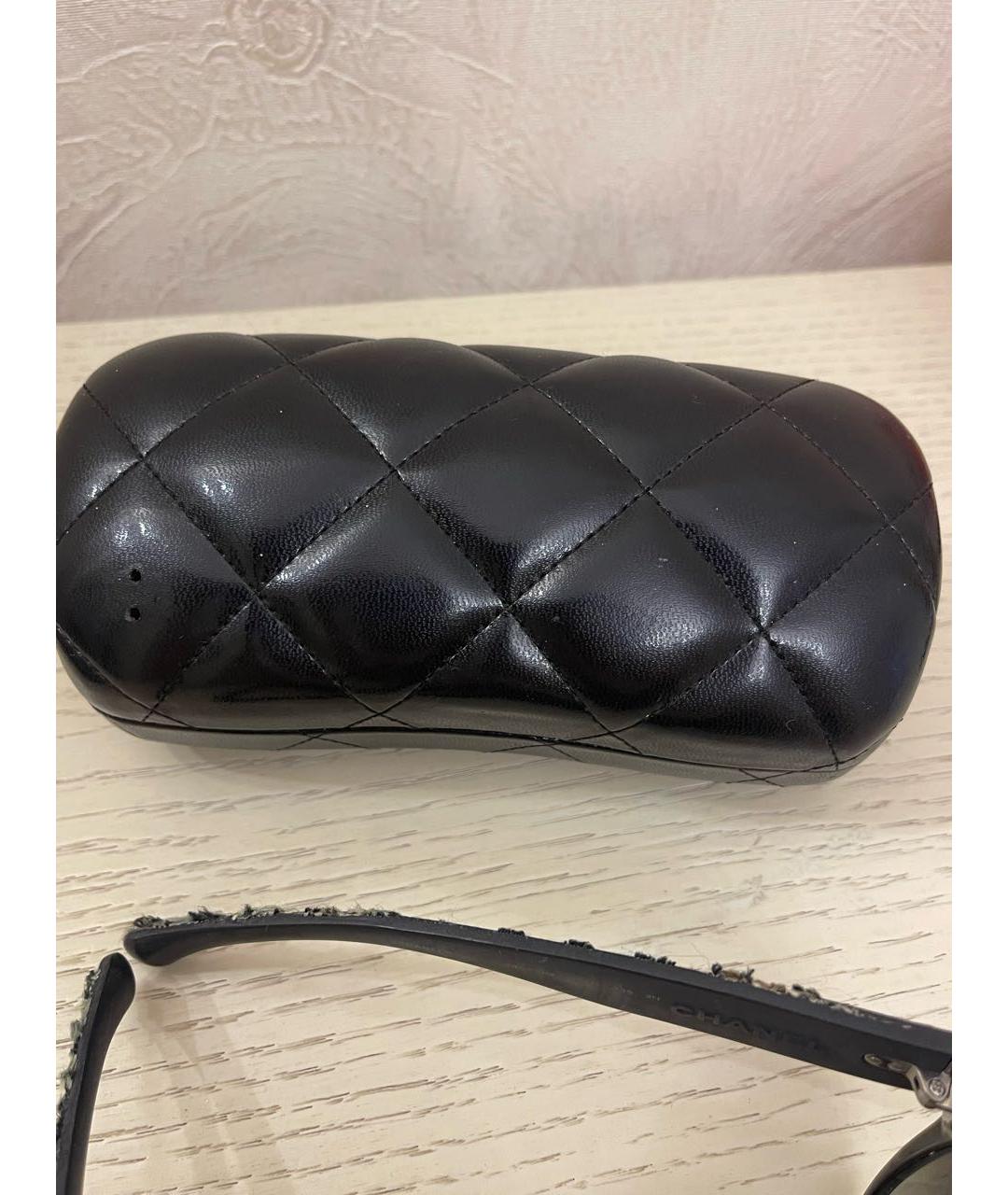 CHANEL Черные солнцезащитные очки, фото 6