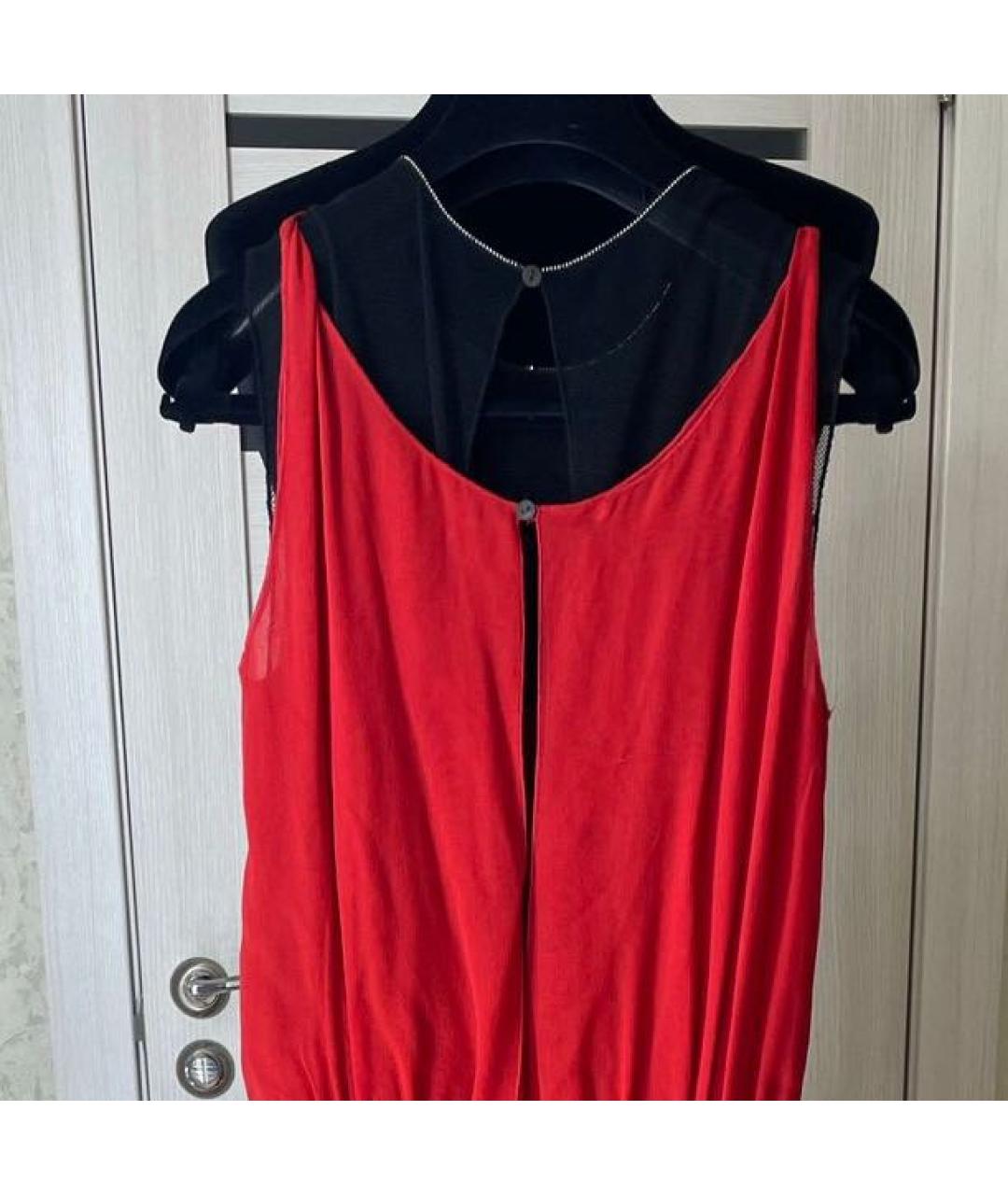 KARL LAGERFELD Красное вечернее платье, фото 4