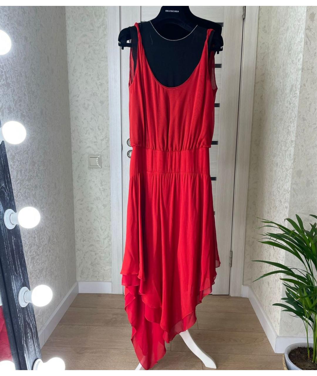 KARL LAGERFELD Красное вечернее платье, фото 5