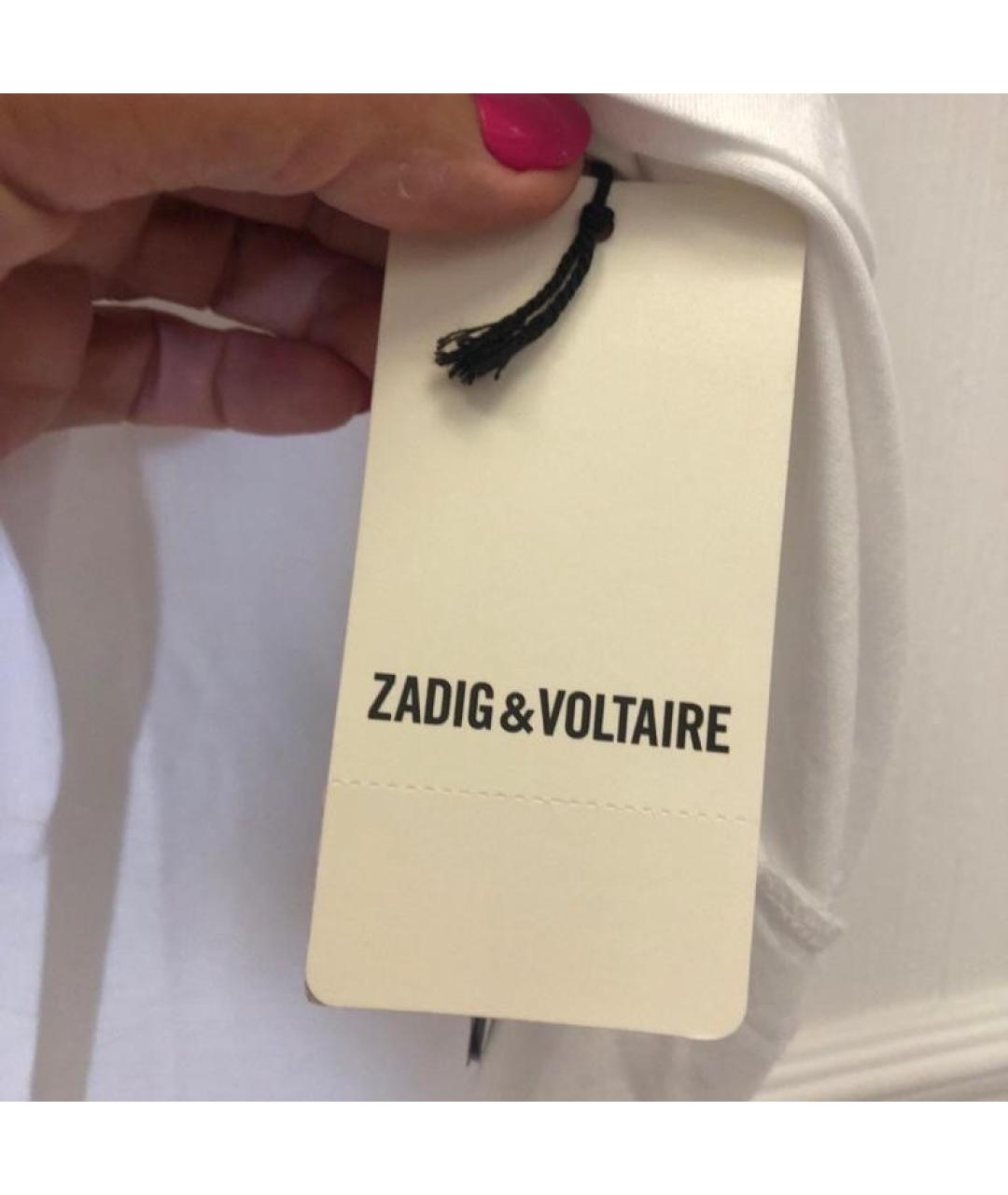 ZADIG & VOLTAIRE Белая футболка, фото 6