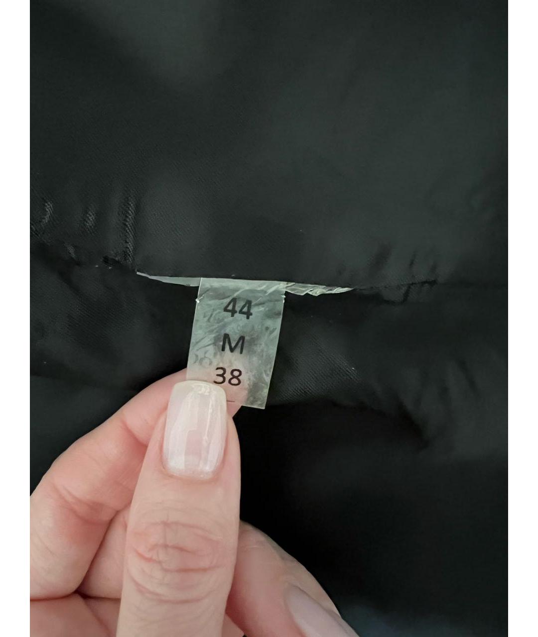 404NOTFOUND Черная шерстяная юбка мини, фото 6
