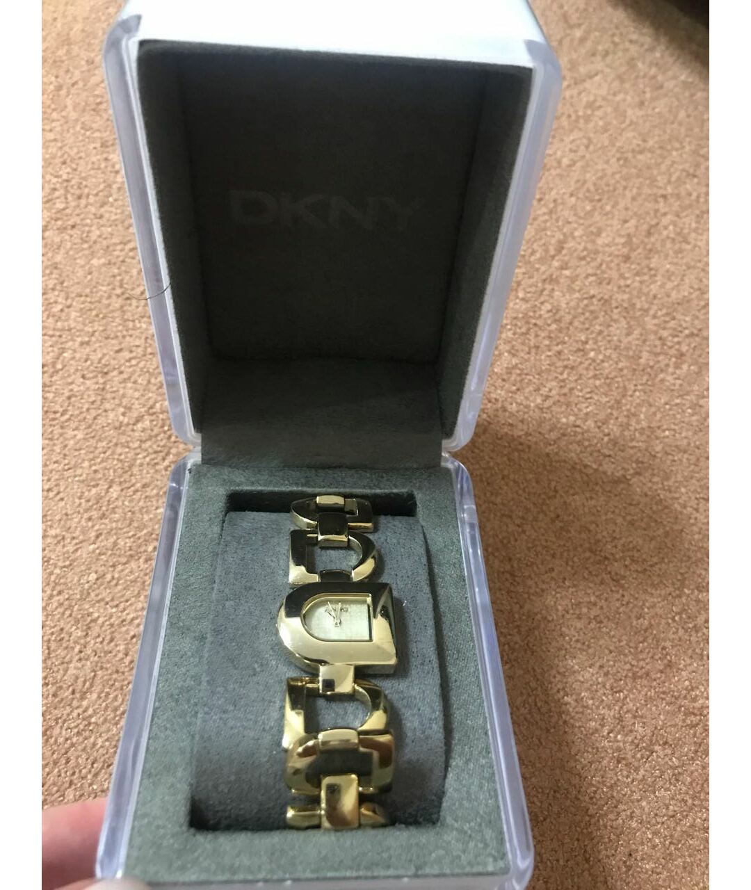 DKNY Золотые часы, фото 6