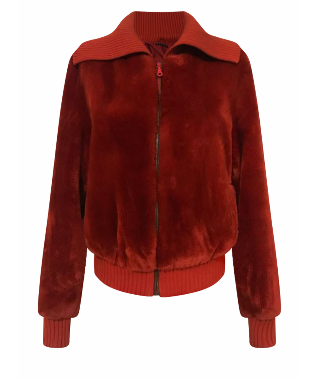 SISLEY - PARIS Красная полиэстеровая куртка, фото 1