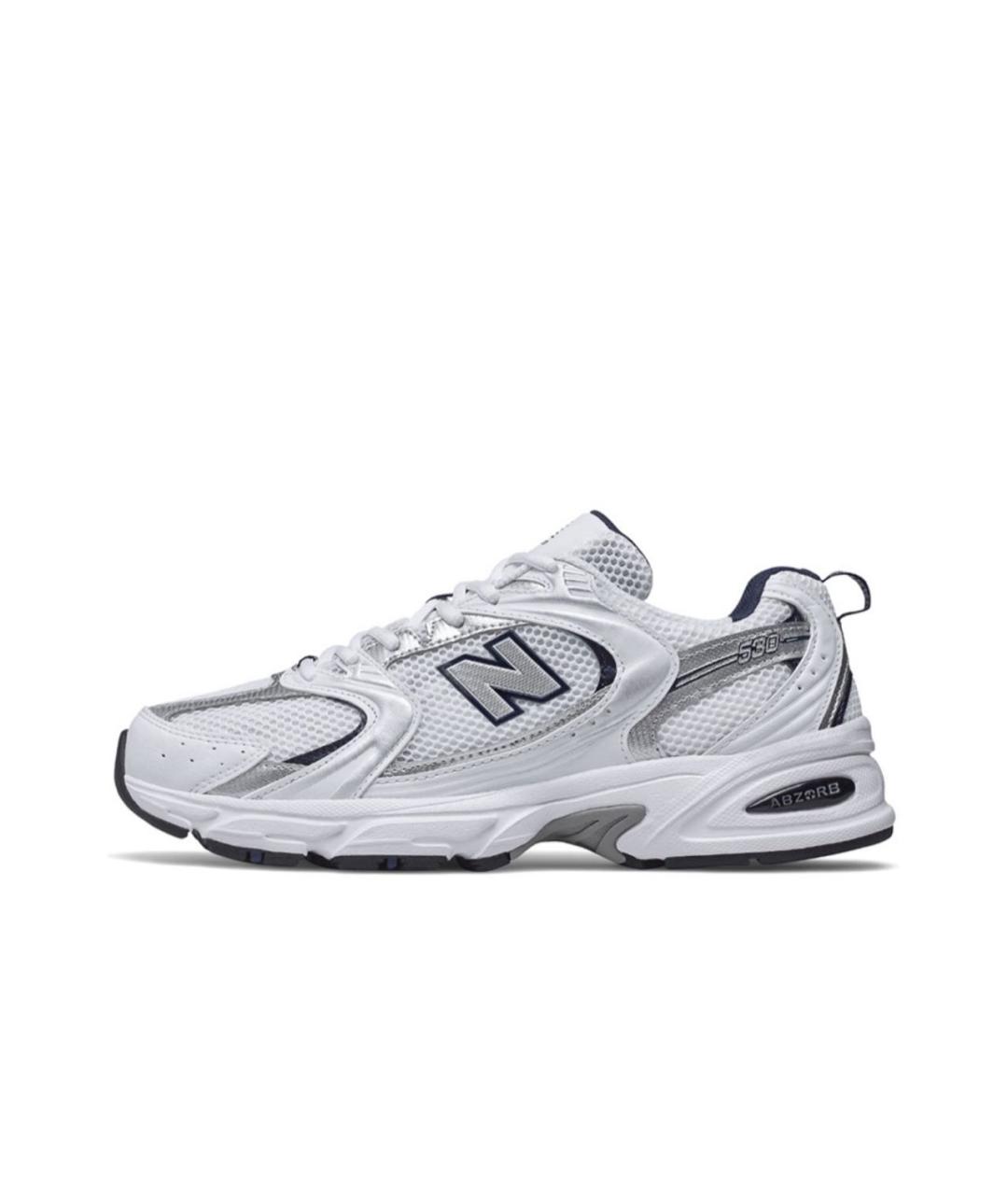 NEW BALANCE Белые кроссовки, фото 8