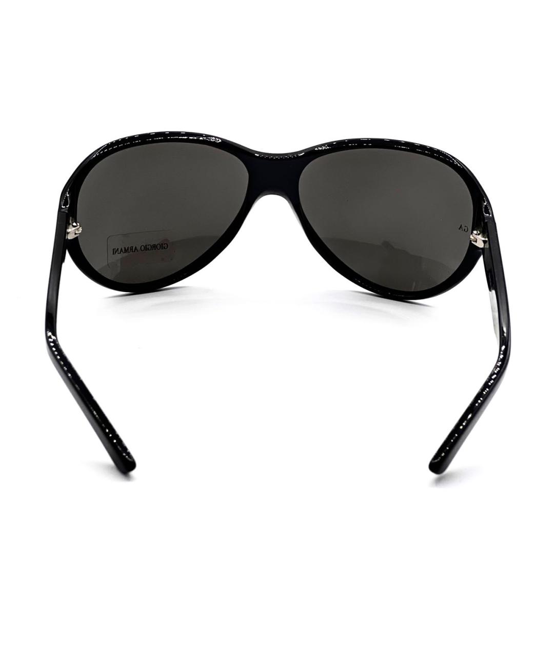 GIORGIO ARMANI VINTAGE Черные пластиковые солнцезащитные очки, фото 7