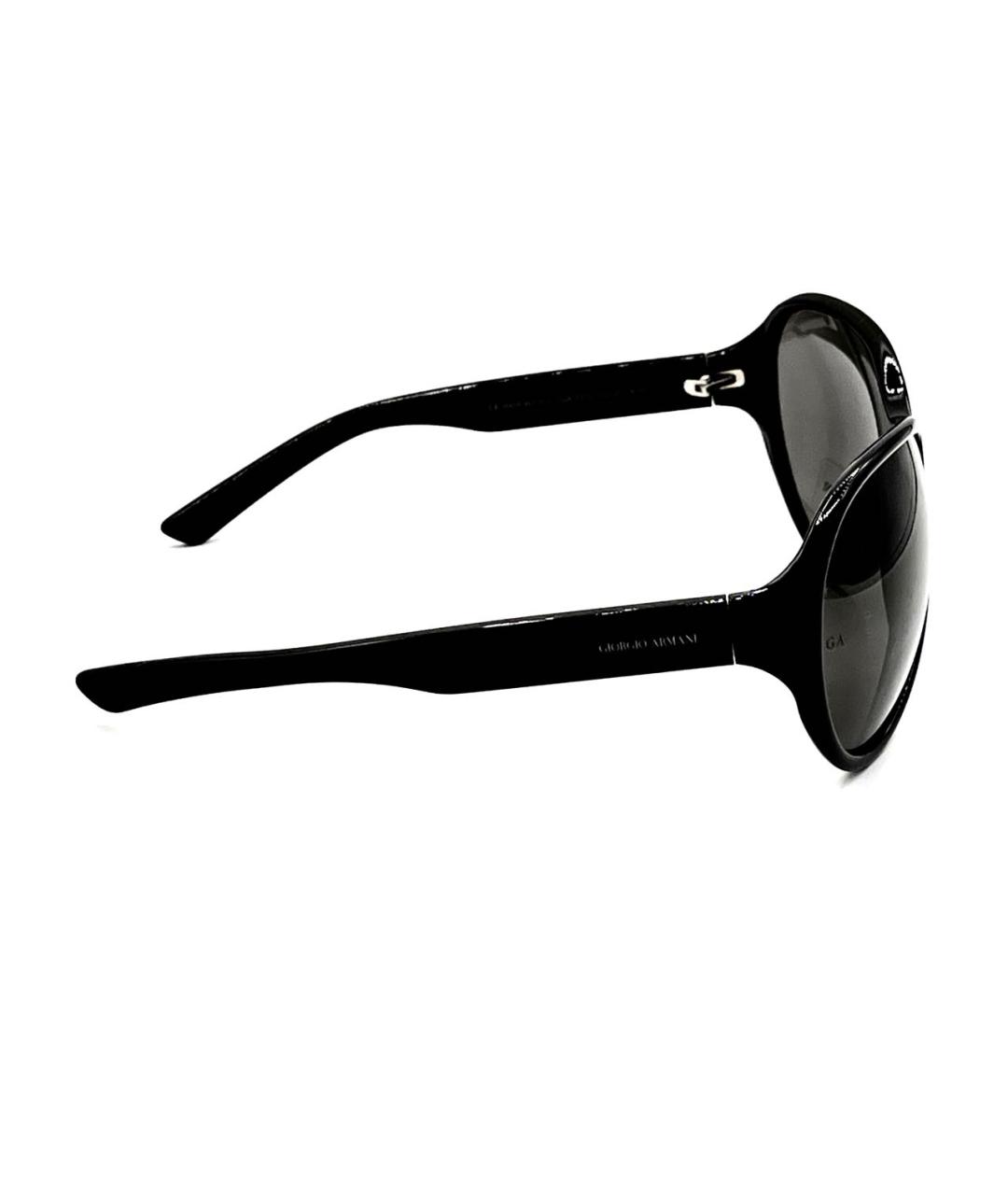 GIORGIO ARMANI VINTAGE Черные пластиковые солнцезащитные очки, фото 6
