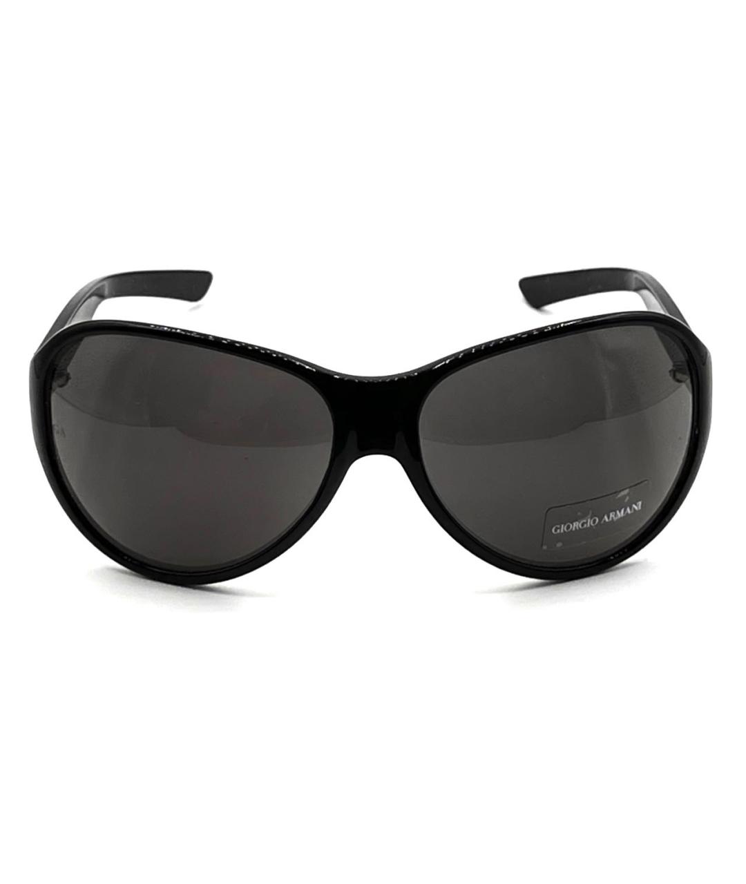 GIORGIO ARMANI VINTAGE Черные пластиковые солнцезащитные очки, фото 2