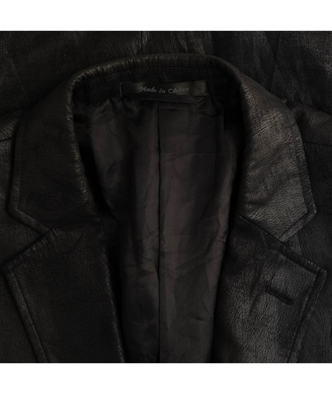 CALVIN KLEIN Черный полиэстеровый пиджак, фото 2