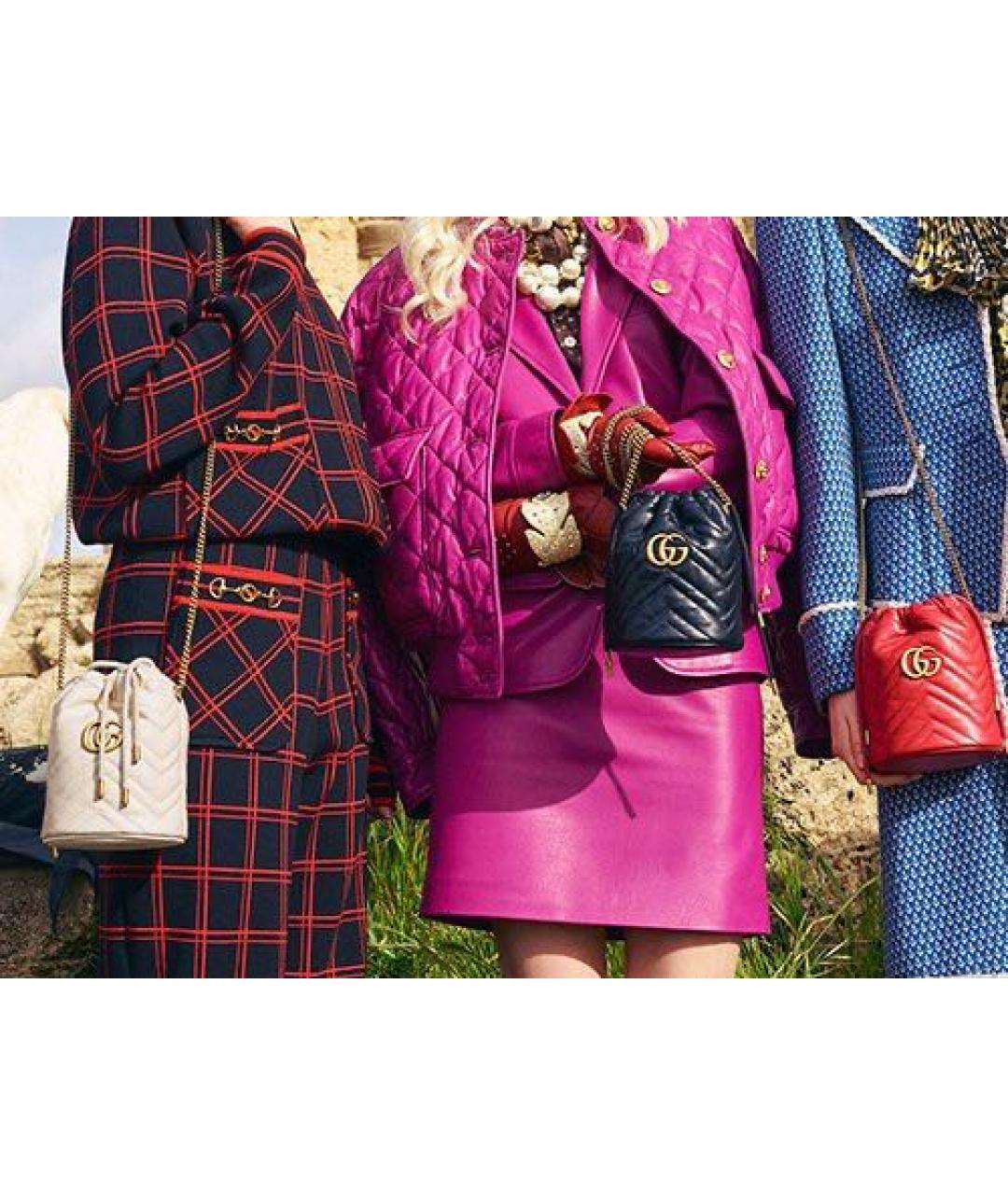 GUCCI Кожаная сумка через плечо, фото 4