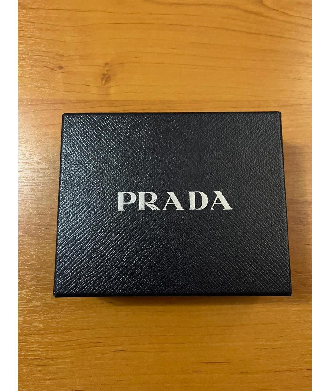 PRADA Розовый кожаный кошелек, фото 5