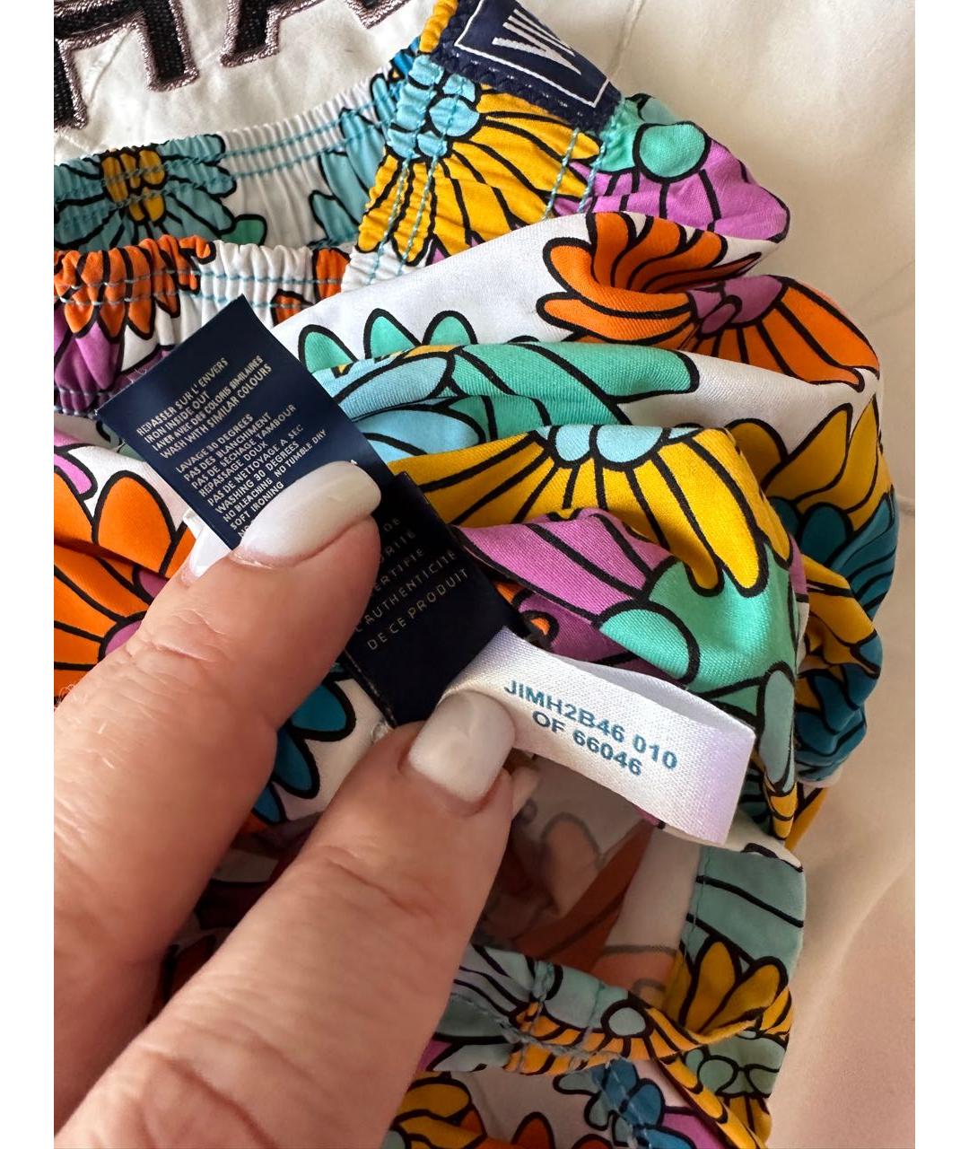 VILEBREQUIN KIDS Мульти синтетические детские шорты, фото 4