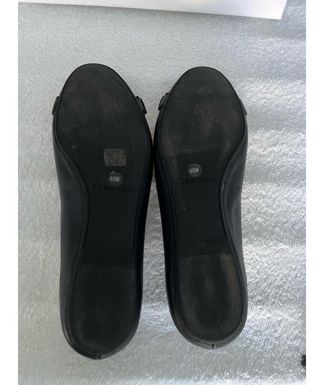 Calvin klein 2024 black flats