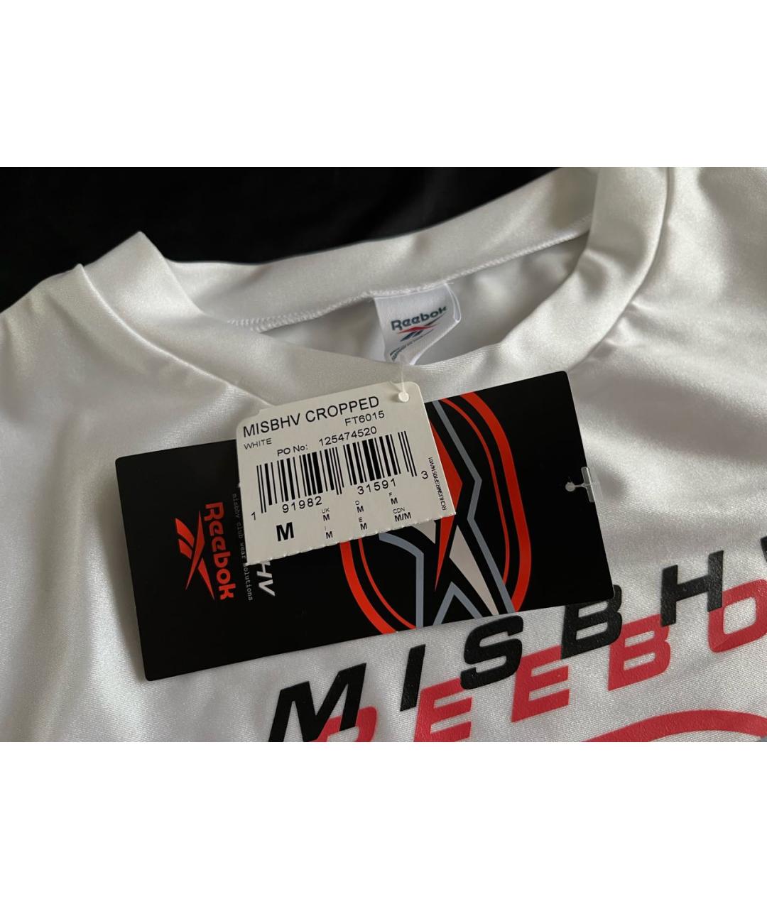 MISBHV Белая полиамидовая футболка, фото 5