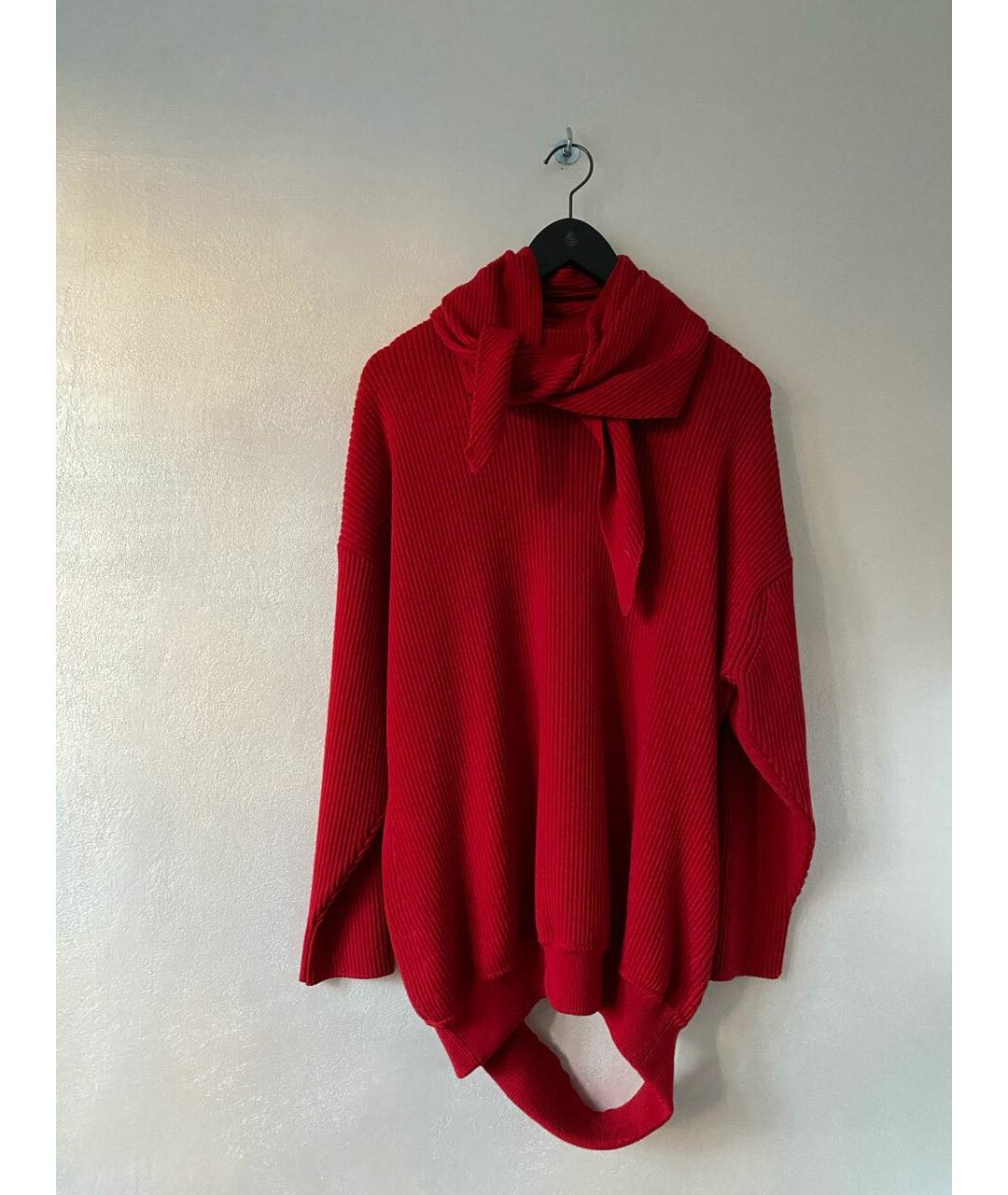 BALENCIAGA Красный шерстяной джемпер / свитер, фото 7
