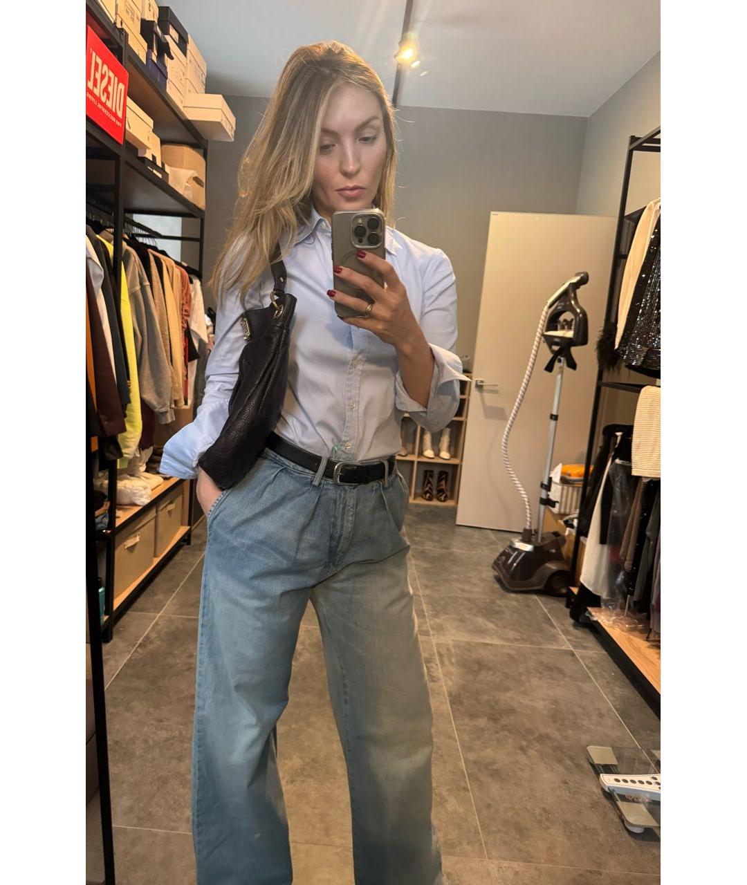 MARC BY MARC JACOBS Коричневая кожаная сумка через плечо, фото 8