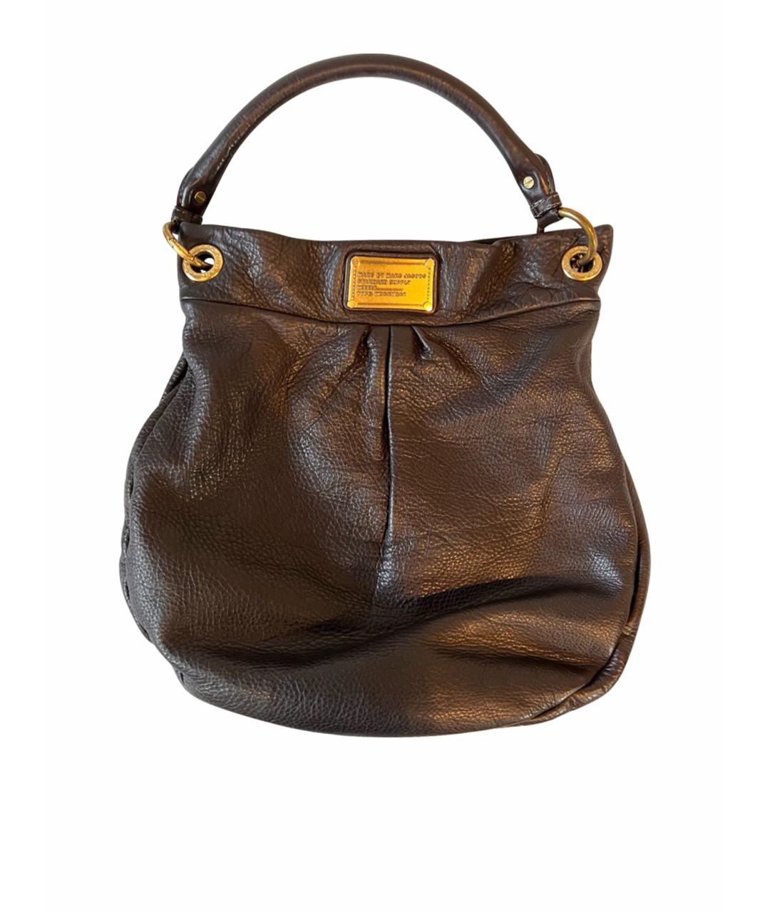 MARC BY MARC JACOBS Коричневая кожаная сумка через плечо, фото 1