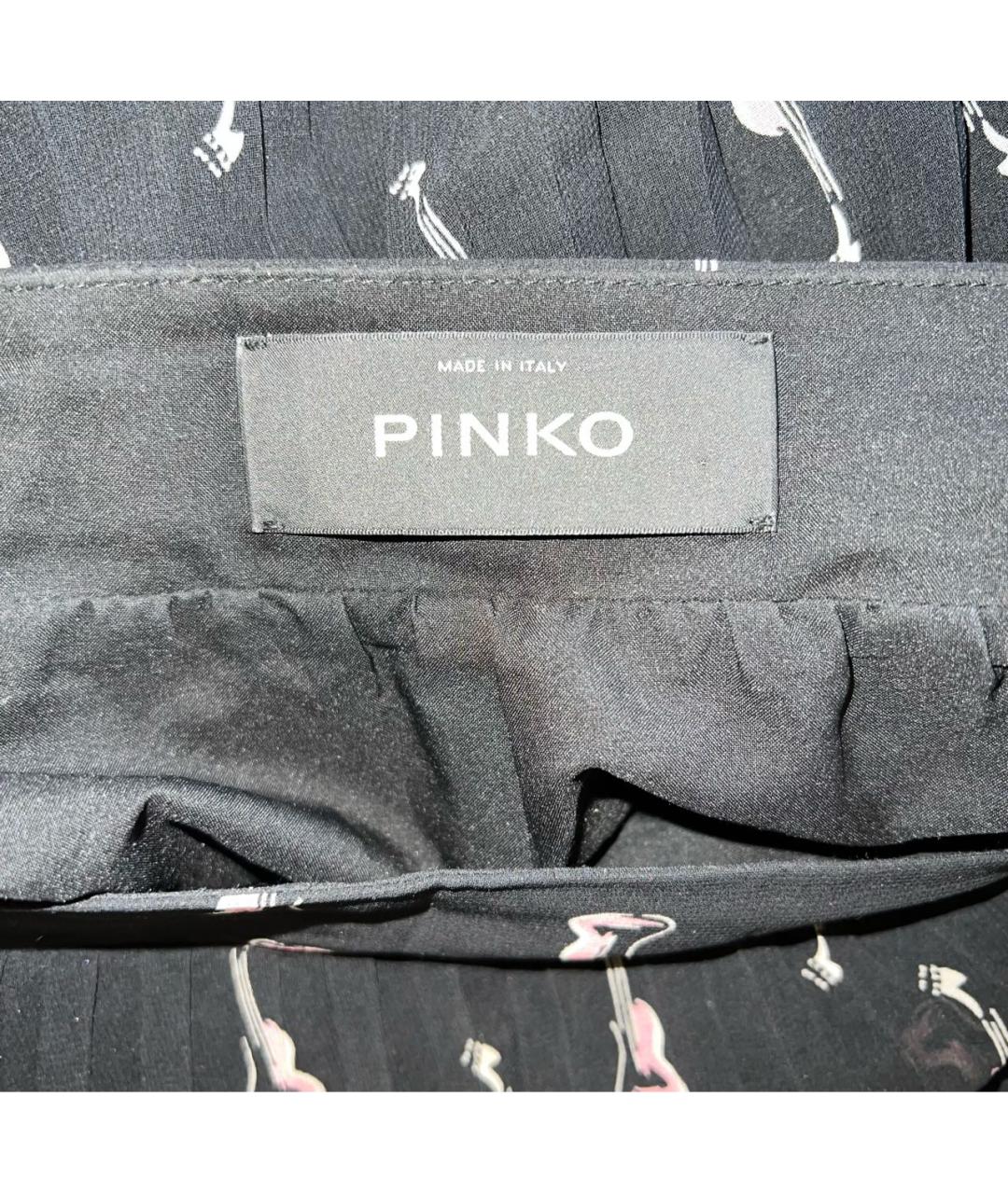 PINKO Шифоновая юбка миди, фото 4