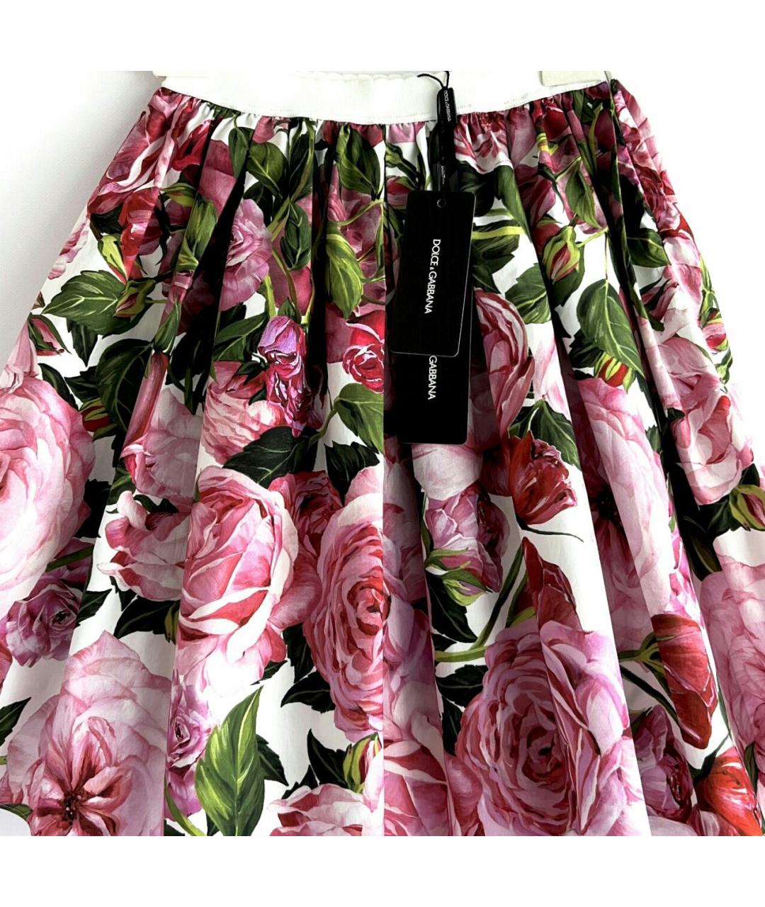 DOLCE & GABBANA KIDS Хлопковая юбка, фото 3