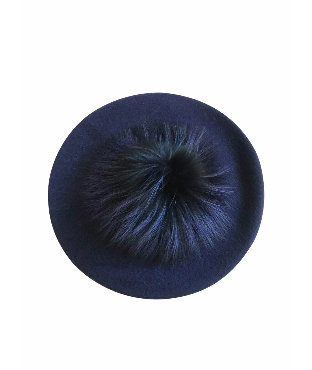 WILLIAM VINTAGE Темно-синяя кашемировая шапка, фото 1