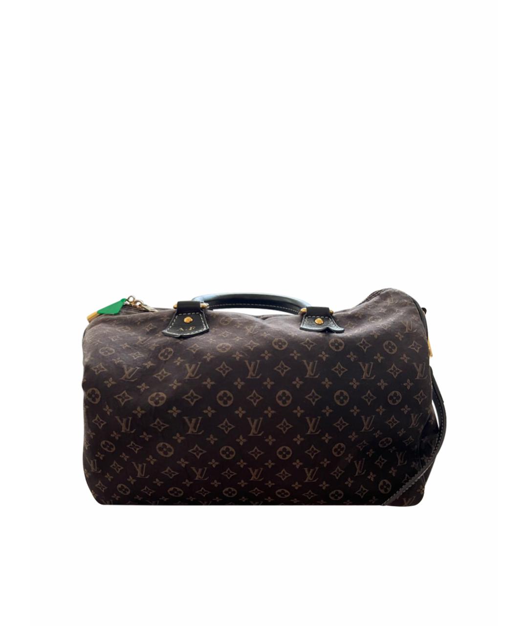 LOUIS VUITTON PRE-OWNED Коричневая деним сумка тоут, фото 1