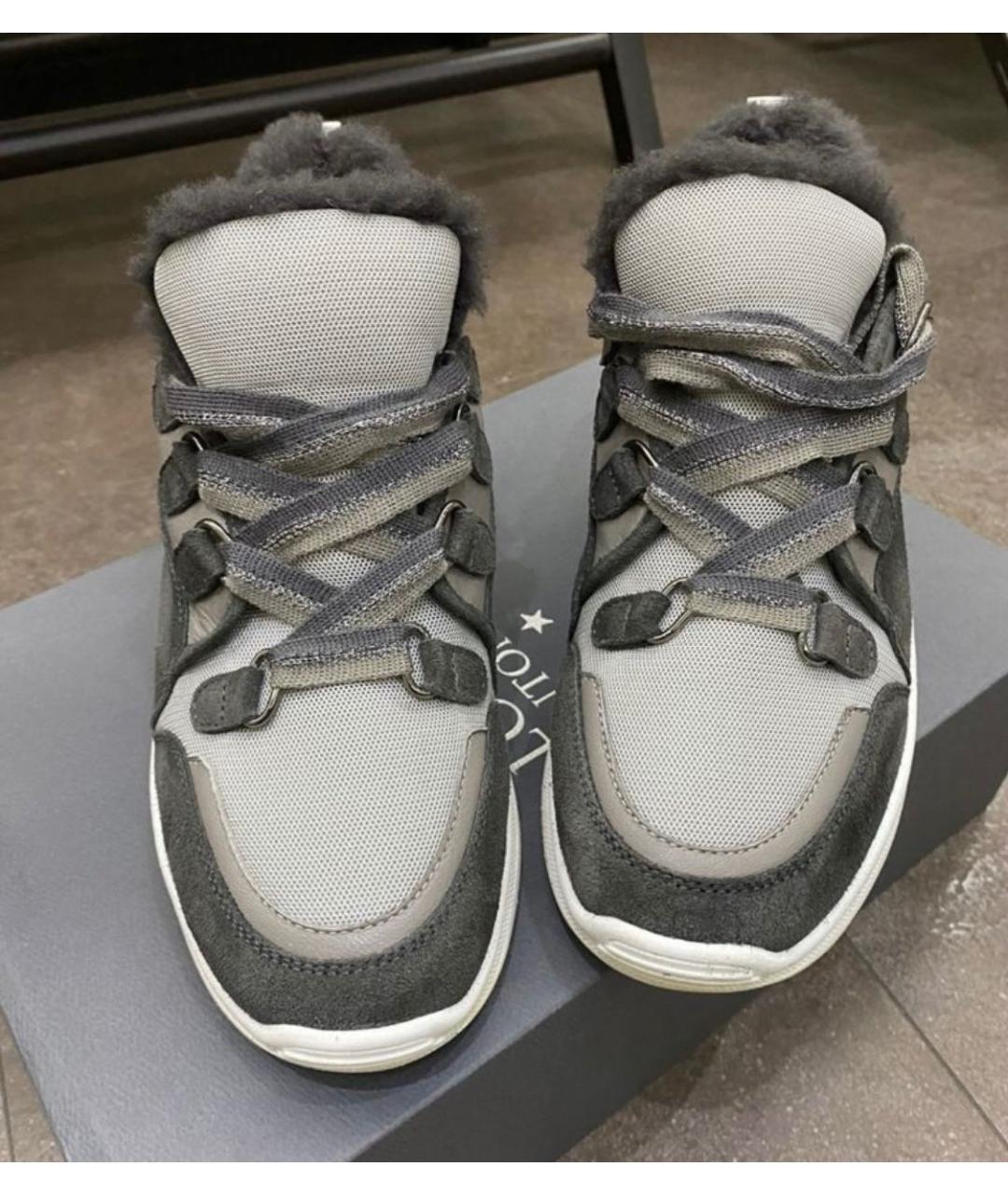 LORENA ANTONIAZZI Серые кеды, фото 4