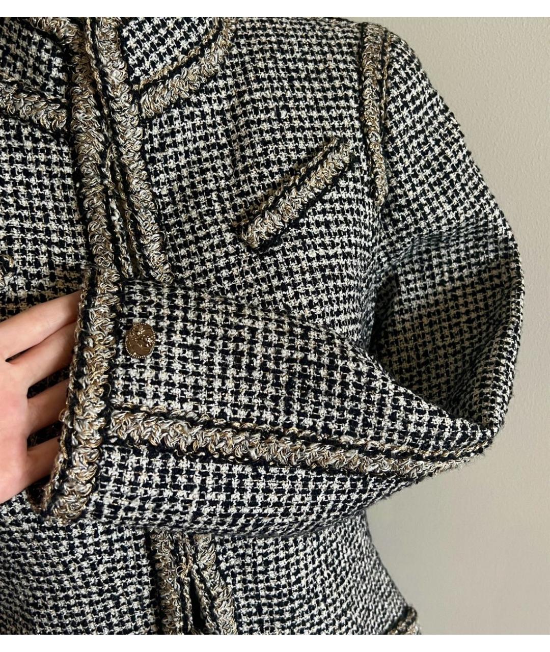 CHANEL Мульти твидовый костюм с юбками, фото 7