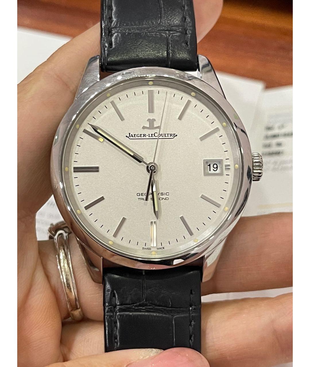 Jaeger LeCoultre Белые металлические часы, фото 5