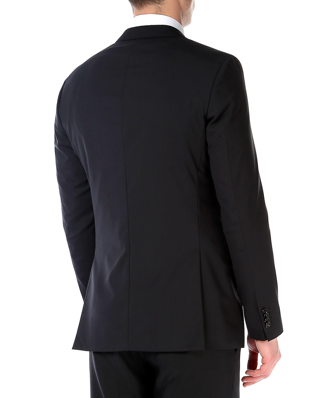 HUGO BOSS Черный шерстяной пиджак, фото 3