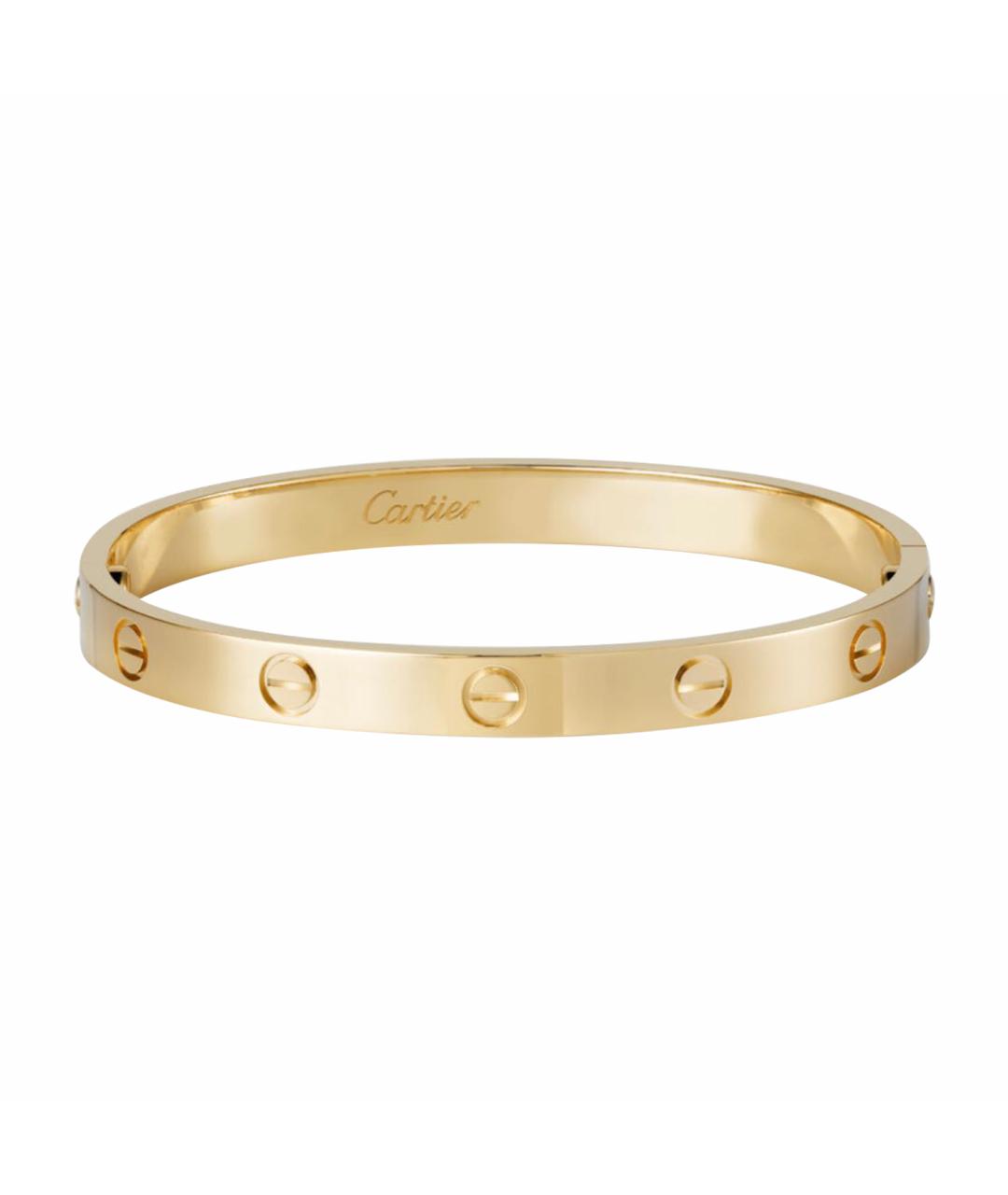 CARTIER Золотой браслет из желтого золота, фото 1