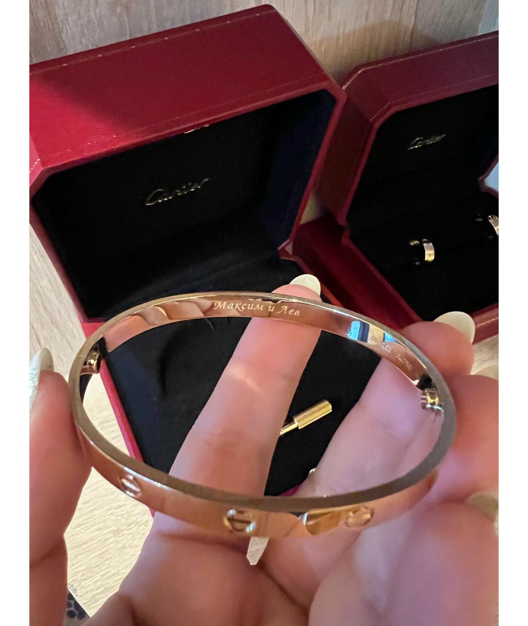 CARTIER Золотой браслет из желтого золота, фото 3